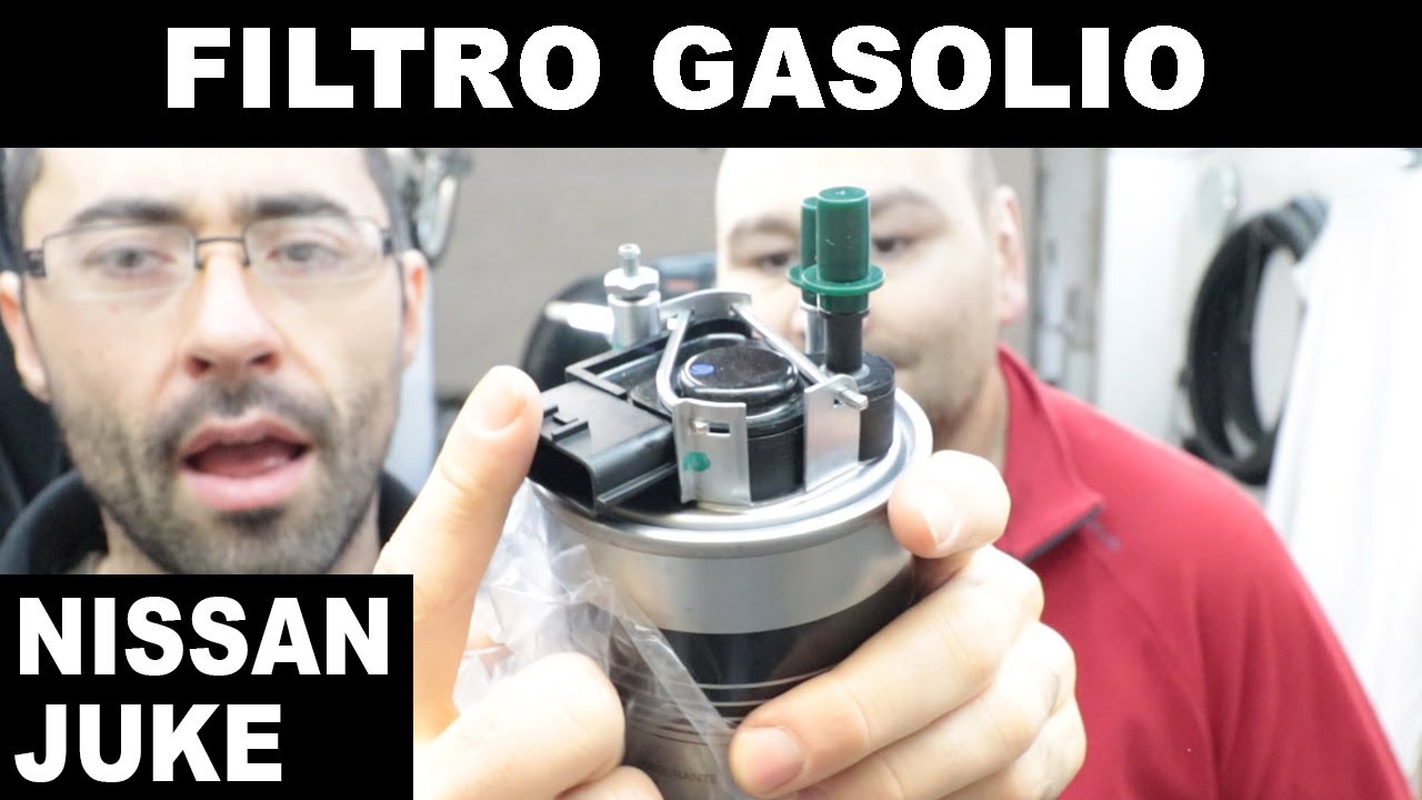 SOSTITUZIONE FILTRO GASOLIO NISSAN JUKE 1 5CDI
