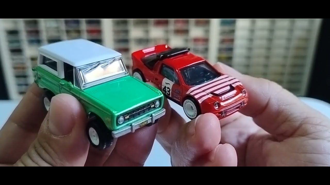 COLEÇÃO MINIATURAS DIECAST- Abrindo miniaturas Hotwheels Premium Boulevard #hotwheels #bronco #rs200