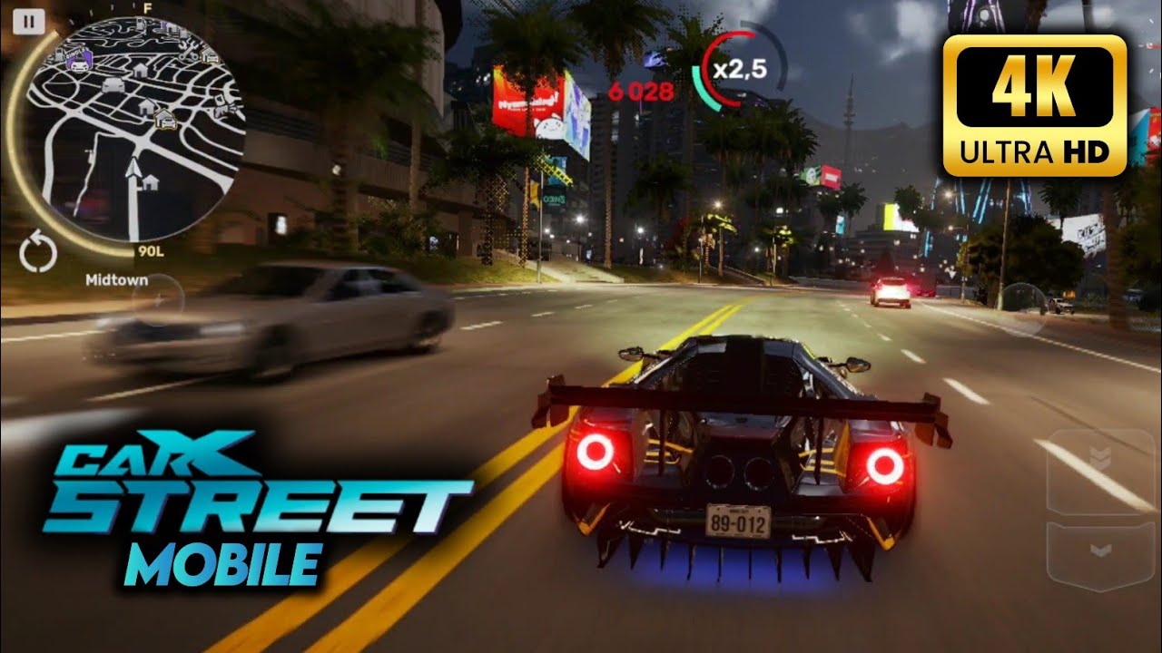 CarX Street Mobile | Red MAGIC 10 Pro - 4K 60 FPS