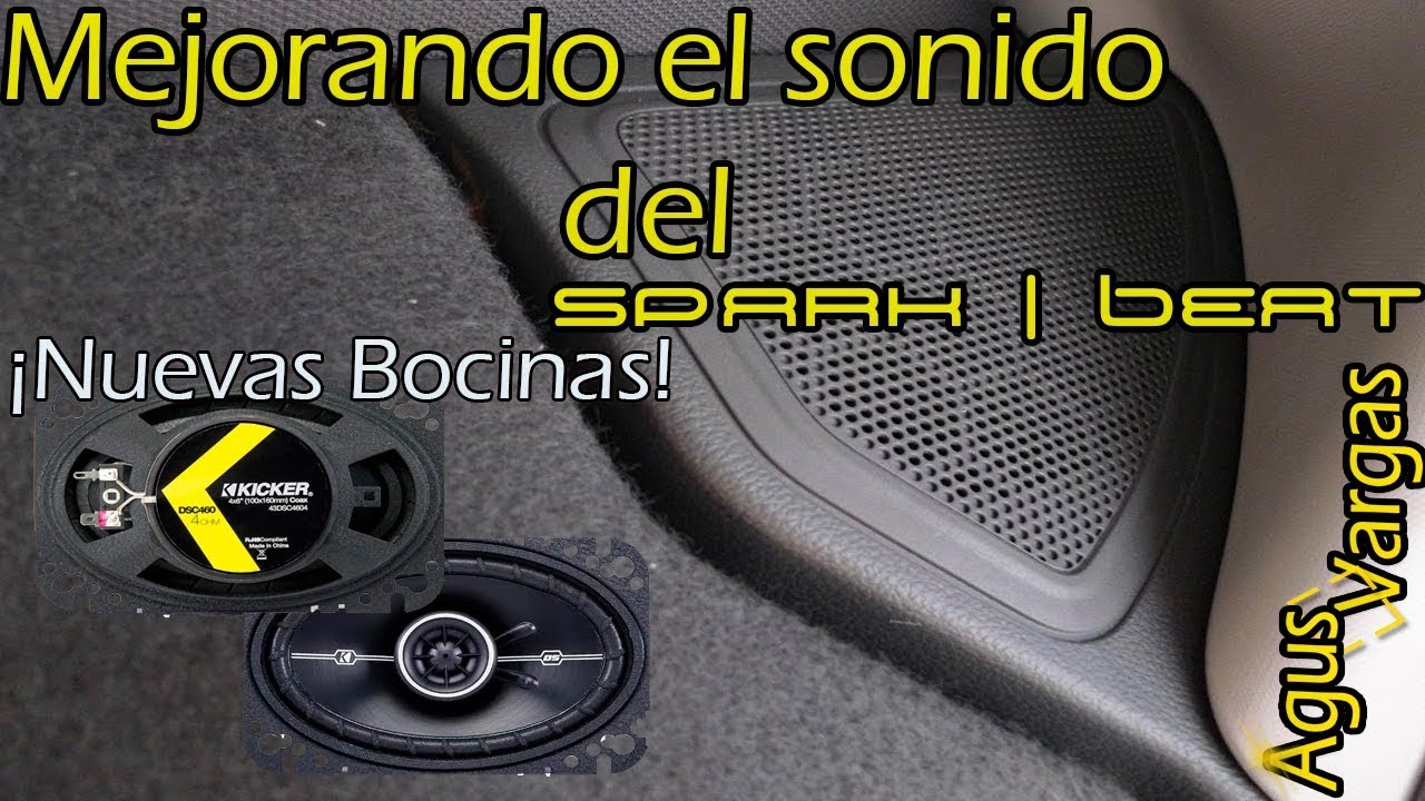 Como Reemplazar las Bocinas TRASERAS del Spark/Beat | Agus Vargas