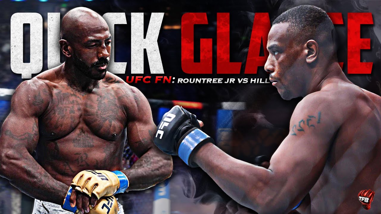 Khalil Rountree Jr Vs Jamahal Hill - A QUICK GLANCE