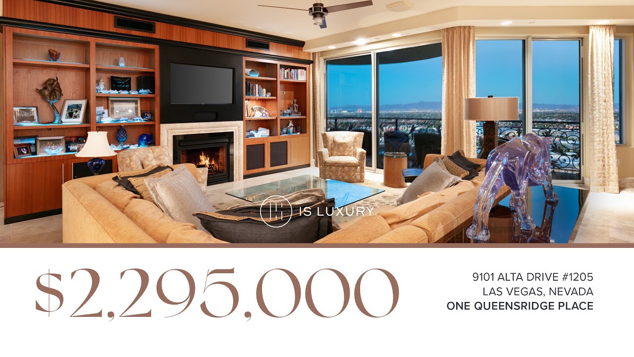 9101 Alta Drive Unit #1205 | One Queensridge Place | IS LUXURY