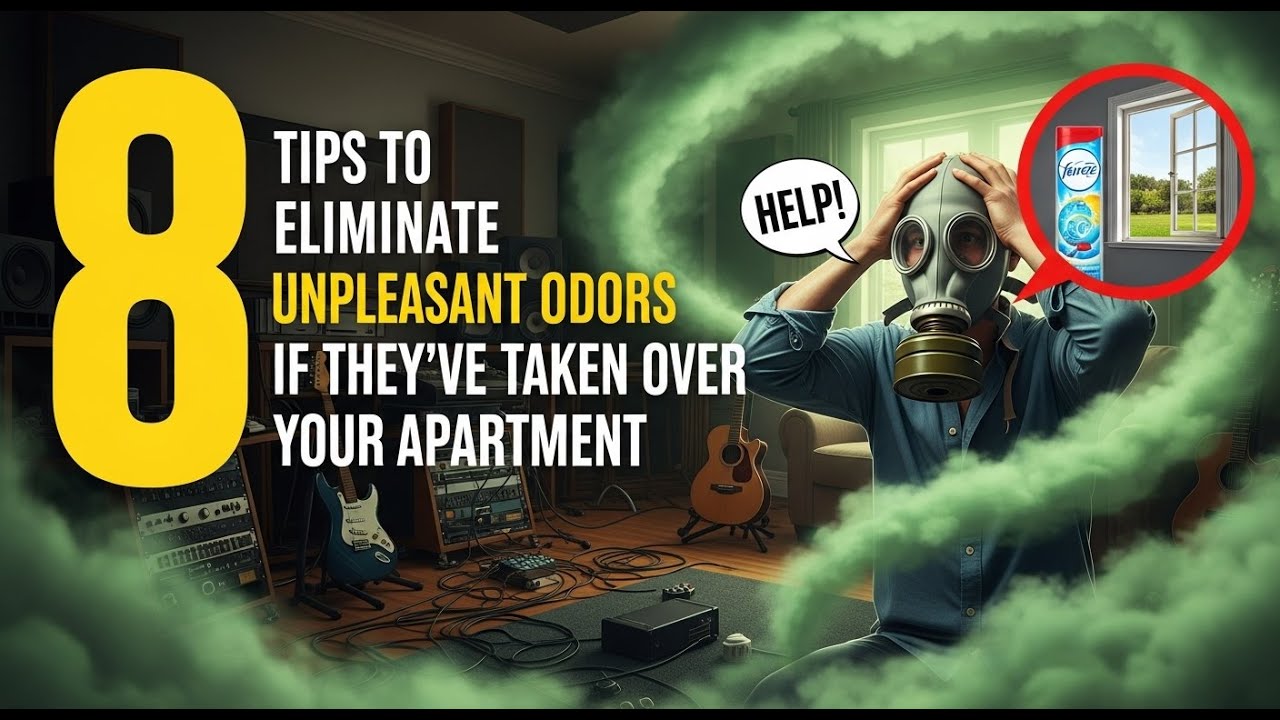 8 Genius Tricks to Eliminate Cooking Odors in Studio Apartments | Small Space Living Hacks