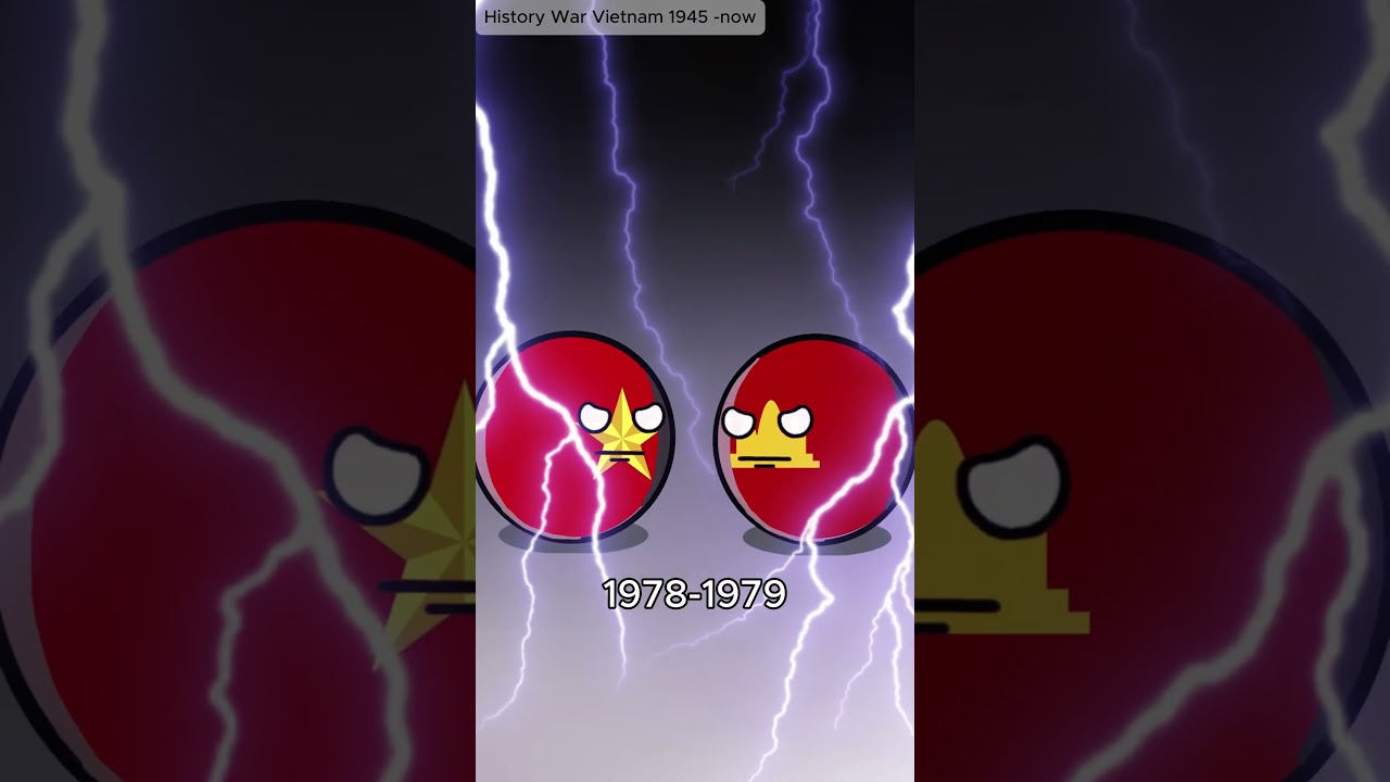 History War Vietnam 1945  now  #countryballs #vietnam #vietnamcountry