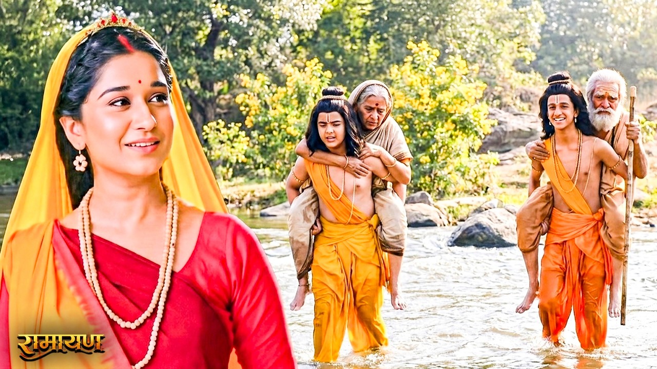 लव कुश ने कैसे की इन बुजुर्ग माँ पिता की मदद ? श्रीमद् रामायण