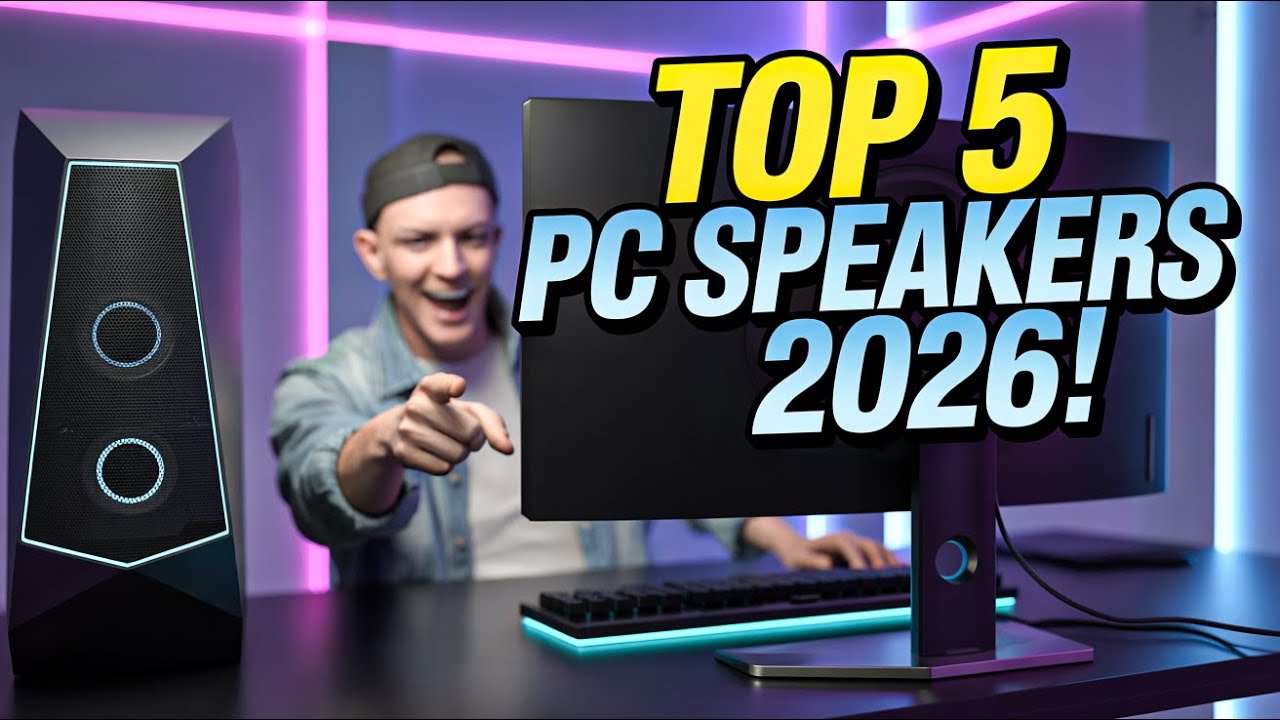 Top 5 Best PC Speakers 2026!  
