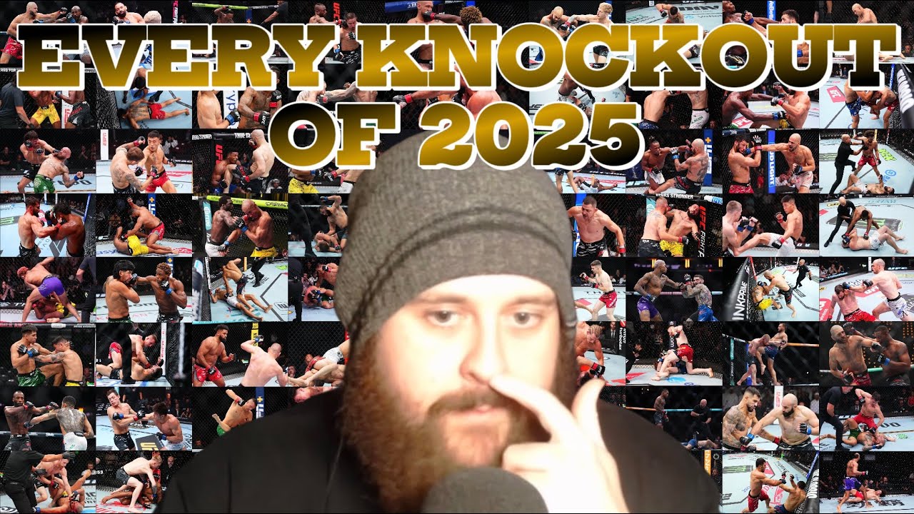 MMA GURU REACTS TO EVERY UFC KNOCKOUT OF 2025!