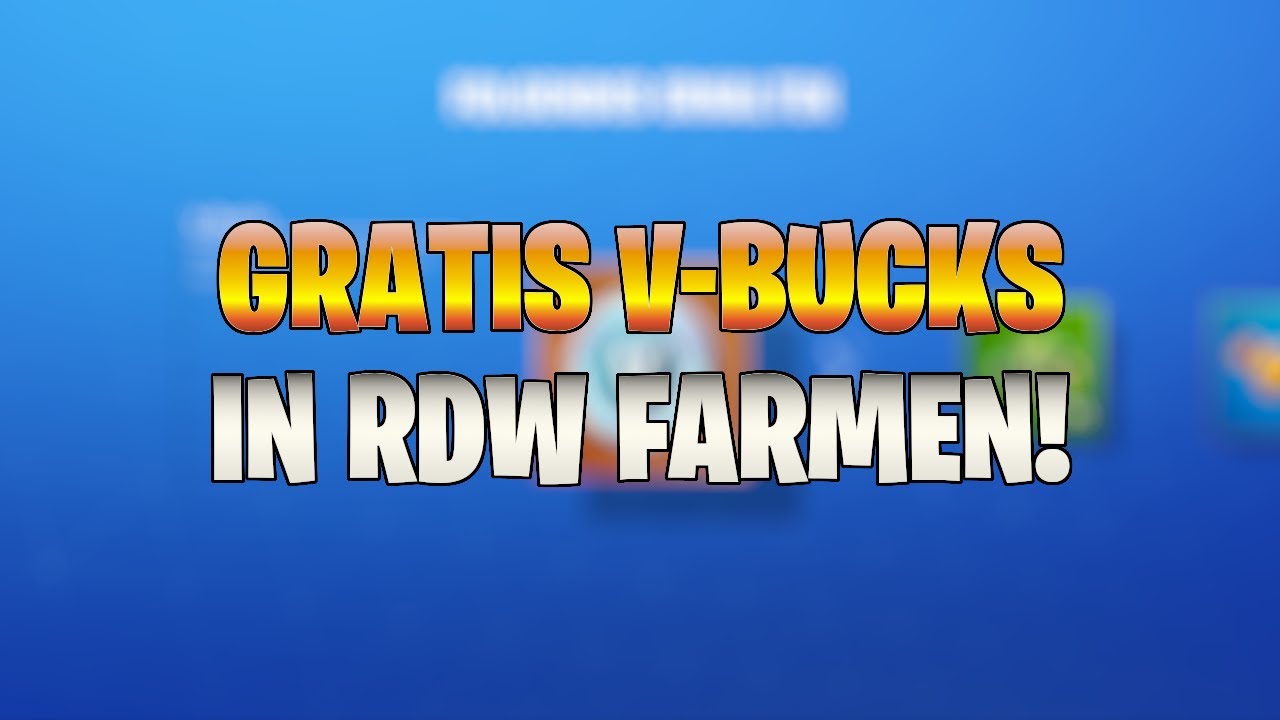 Richtig kostenlose V-Bucks in Fortnite Rette die Welt farmen!