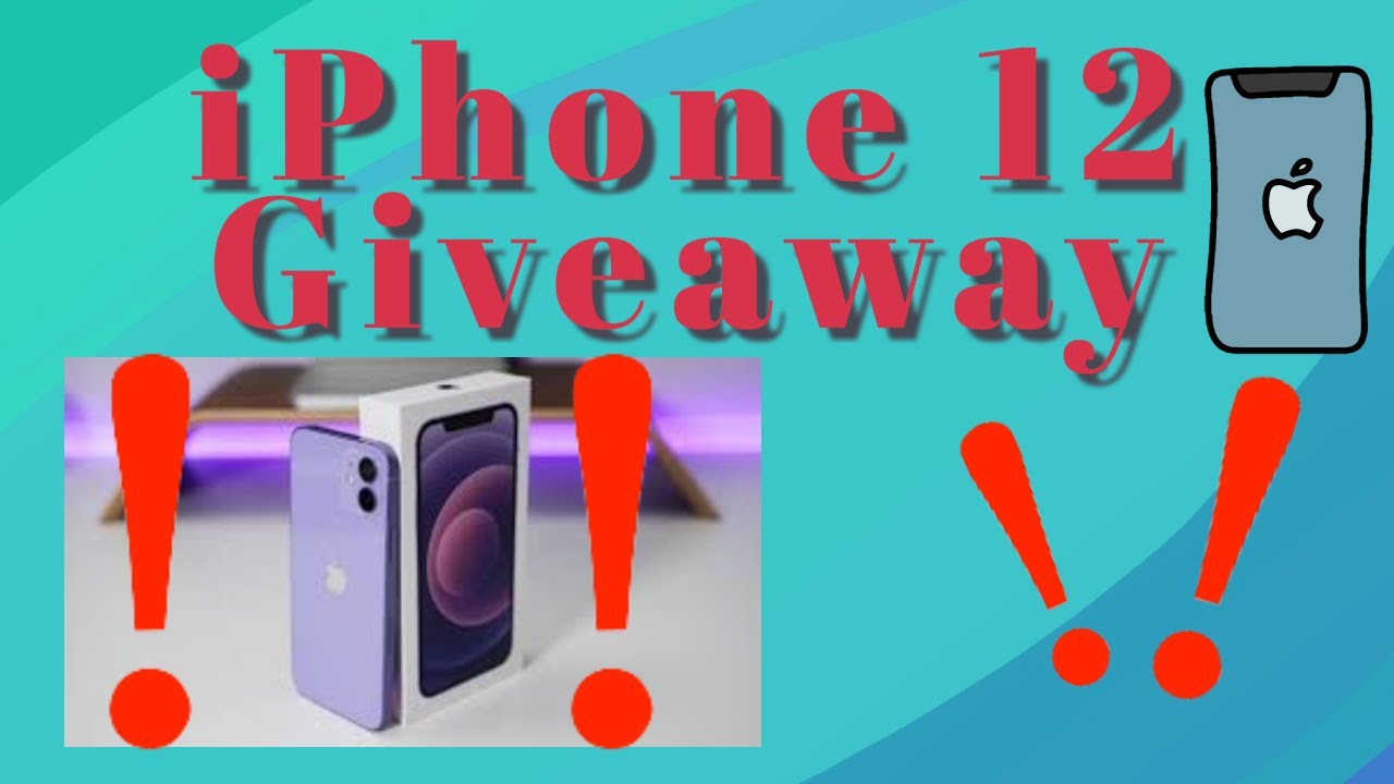 iphone 12 giveaway
