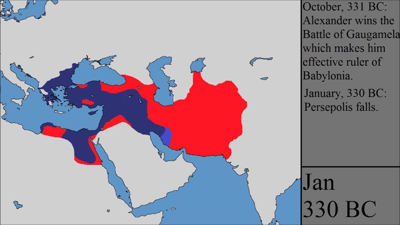 The Conquests of Alexander the Great: Every Month