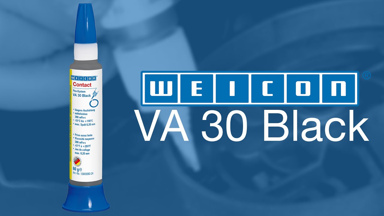 WEICON Contact VA 30 Black Cyanacrylat-Klebstoff | Produktvorstellung und Verarbeitung
