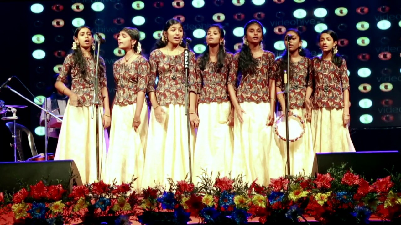 58 th state school kalolsavam  A grade winners group song.