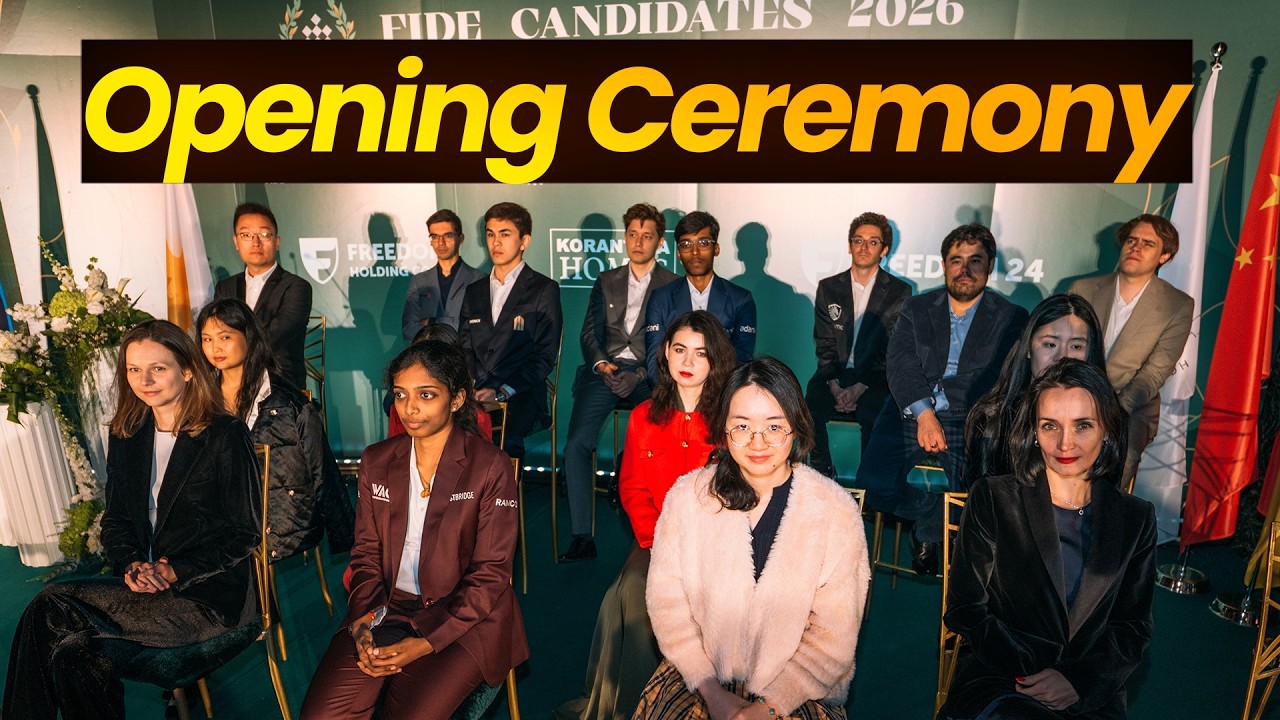 The grand opening ceremony of the FIDE Candidates 2026