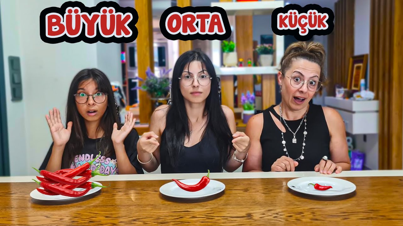 BÜYÜK , ORTA veya KÜÇÜK YEMEK YARIŞMASI | EYLÜL LAL