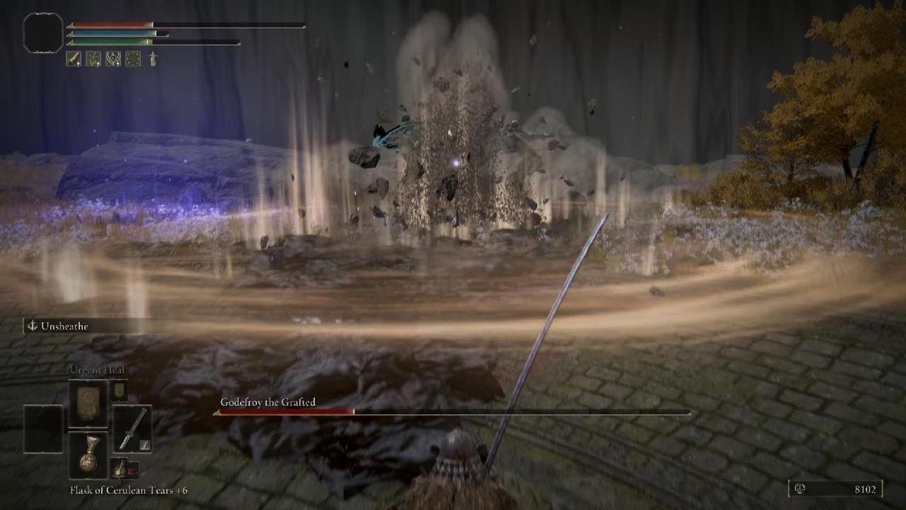 Godfrey The Grafted 🔥Elden Ring🔥 how to easily defeat!!