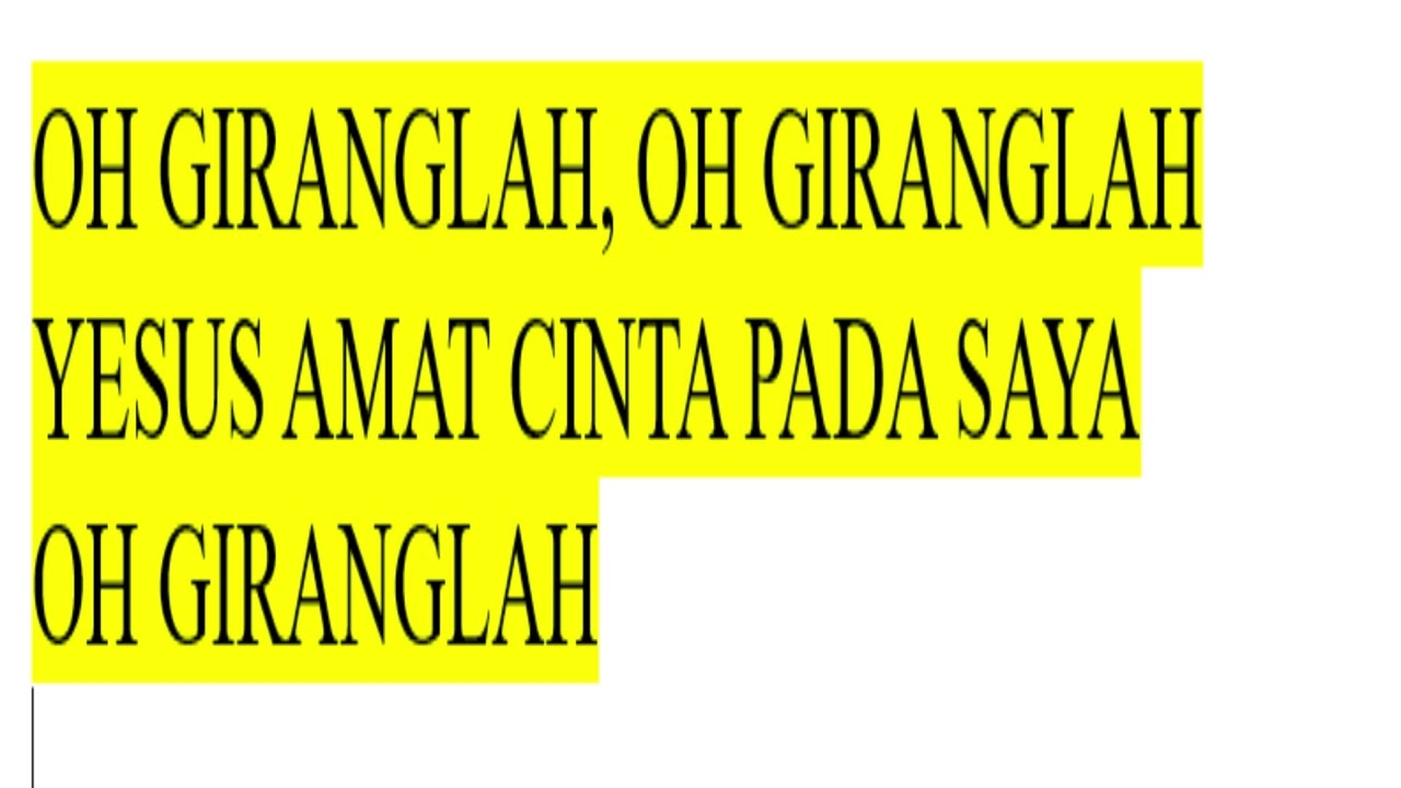 KARAOKE DENGAR DIA PANGGIL NAMA SAYA OH GIRANGLAH KUJAWAB YA