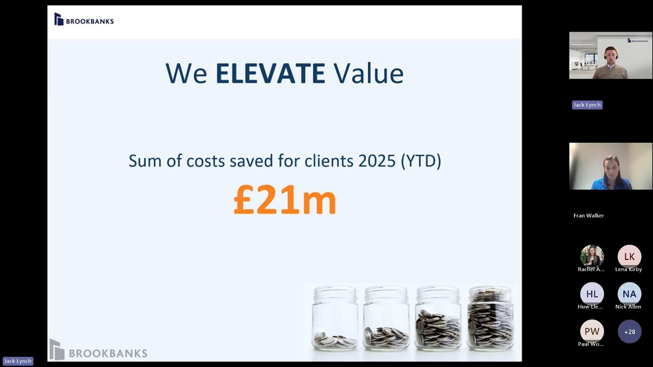 Brookbanks Webinar - Elevating Value: Planning & Project Management in Action