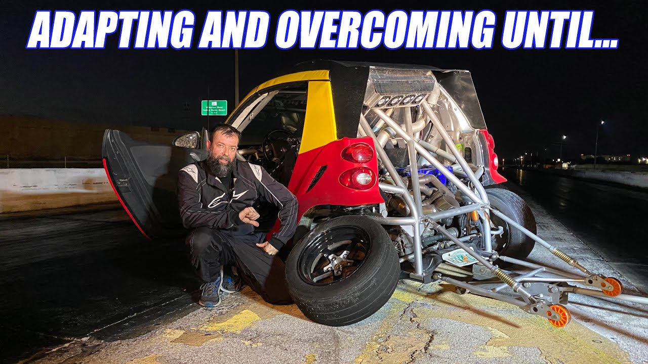 WE WRECK Our Turbo K-Swapped SmartCar Pushing The Limits!