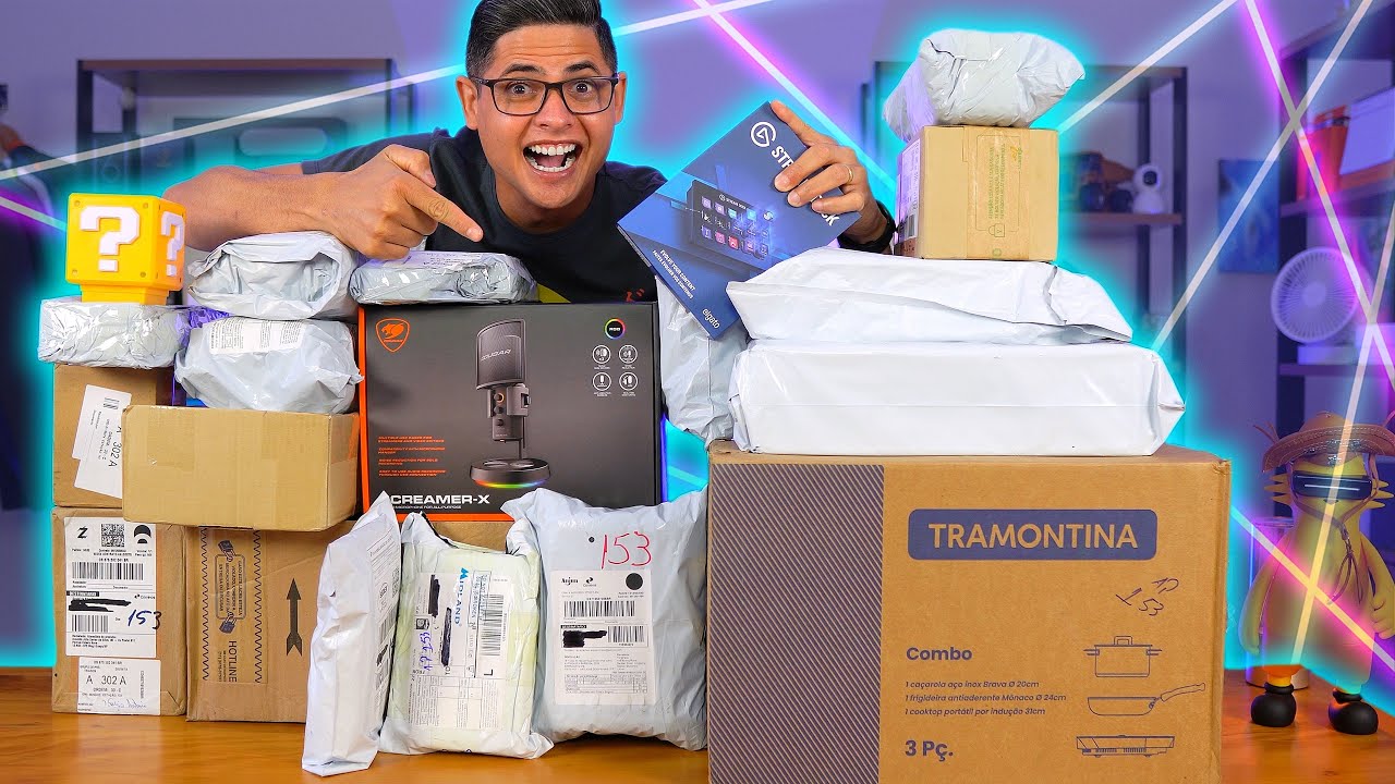 SUPER RECEBIDOS DE COMEÇO DE ANO! VEJA OS PRODUTOS QUE TEREMOS NO CANAL EM BREVE