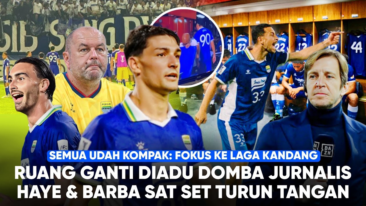 Ngeri Dengar Teriakan Haye di Locker Room, Barba Sadarkan Bojan: Kita Lawan Kemustahilan di GBLA