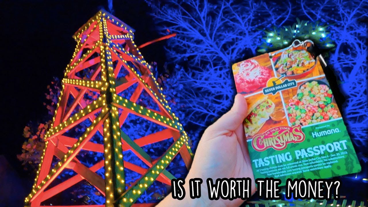 Silver Dollar City Christmas Tasting Passport | Is It Worth The Money? | Tips For Your Visit