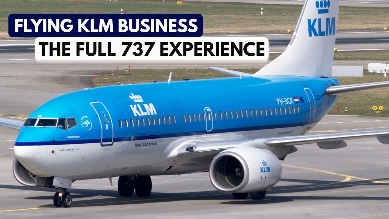 TRIP REPORT | KLM 737 Business Class | Madrid to Amsterdam – Dissapointing Business Class!