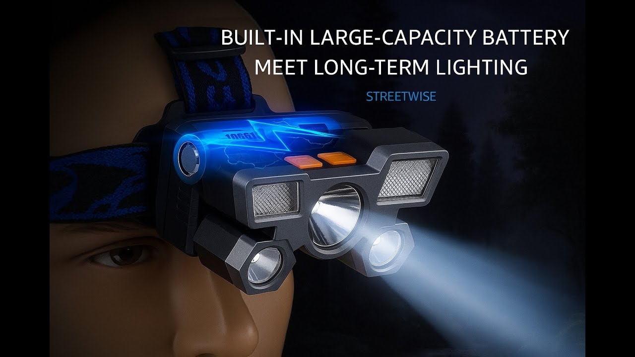 ⭕ Powerful HEAD LAMP ⚡