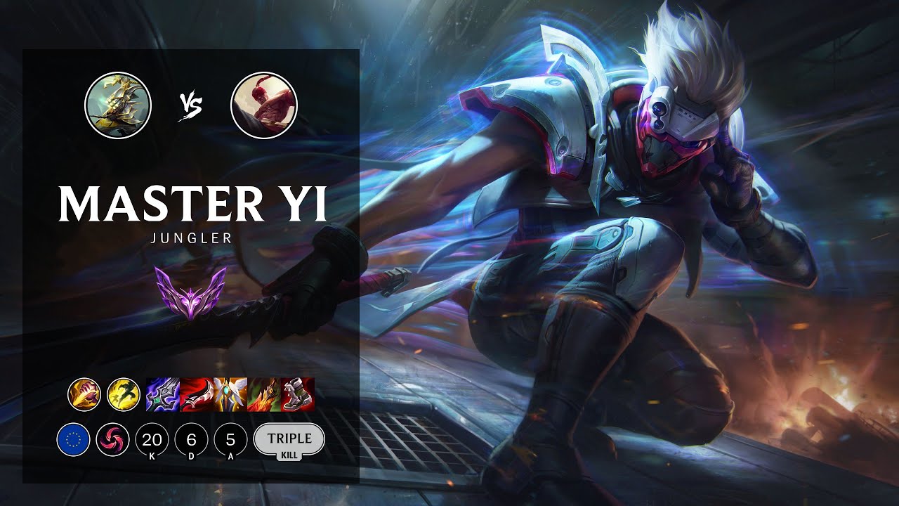 Master Yi Jungle vs Lee Sin - EUW Master Patch 12.20