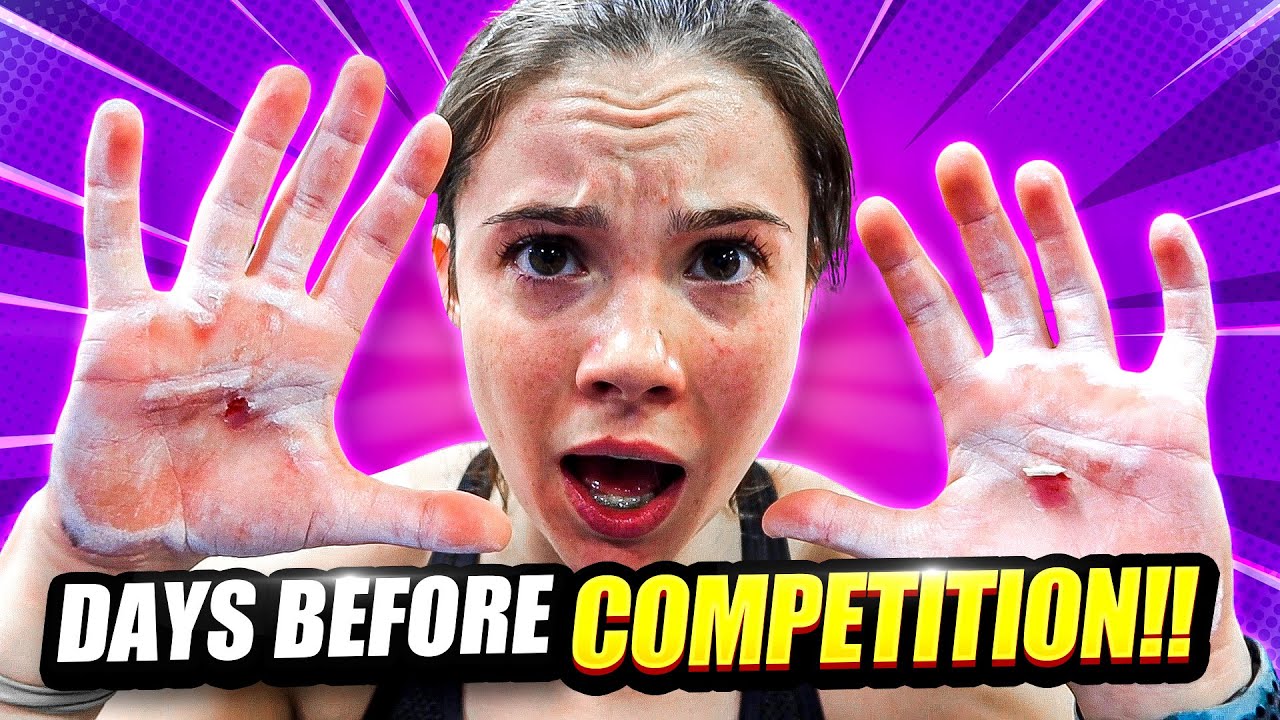 Adult Gymnast RIPS BOTH HANDS before competition!!
