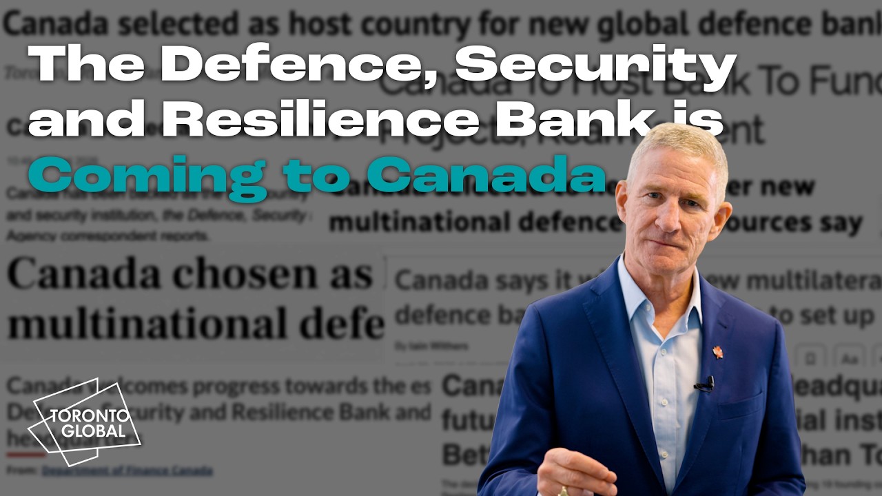 The Defence, Security and Resilience Bank is Coming to Canada