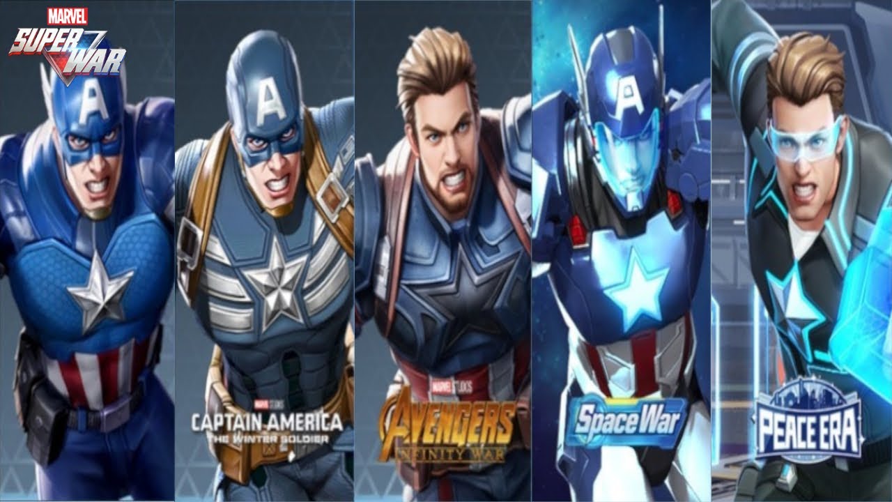 MARVEL Super War: Captain America | Ultimate | Slow Motion