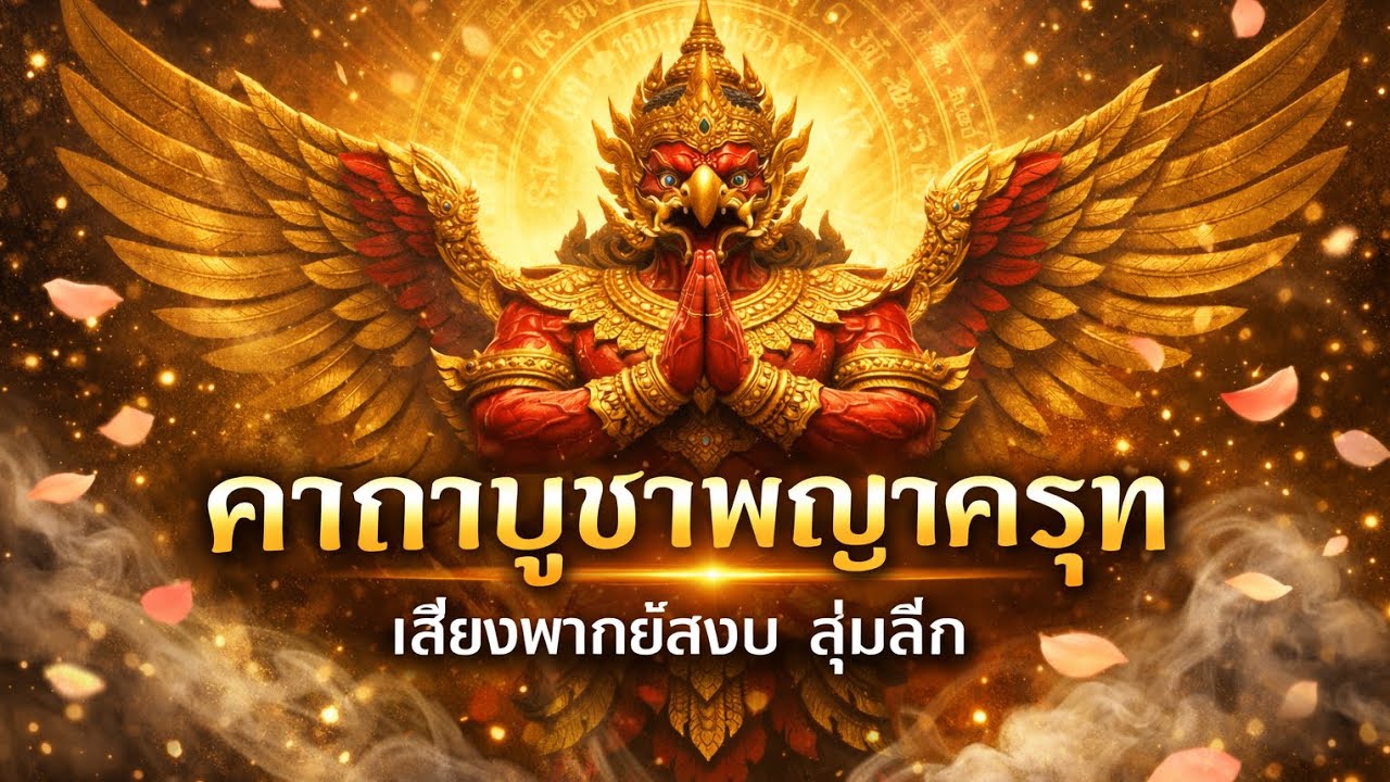 บทสวดบูชาพญาครุฑ ￼ เสียงคลื่นพลังบวก ￼เป็นสิริมงคล ให้กับชีวิต ￼
