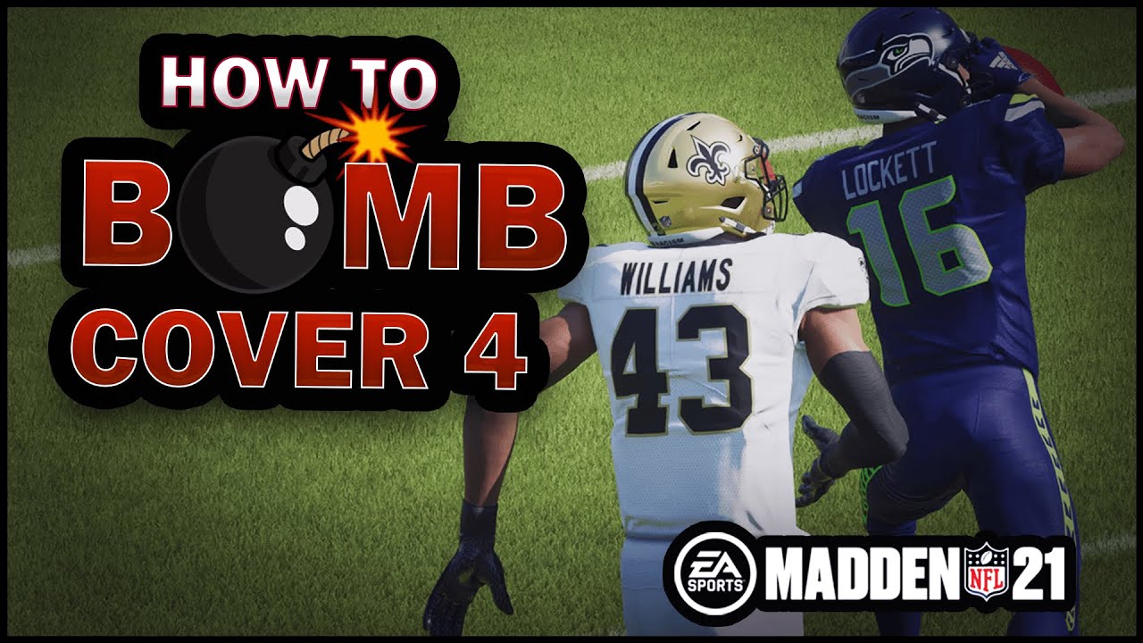 Easy Route Combinations to Bomb Cover 4 Drop in Madden
