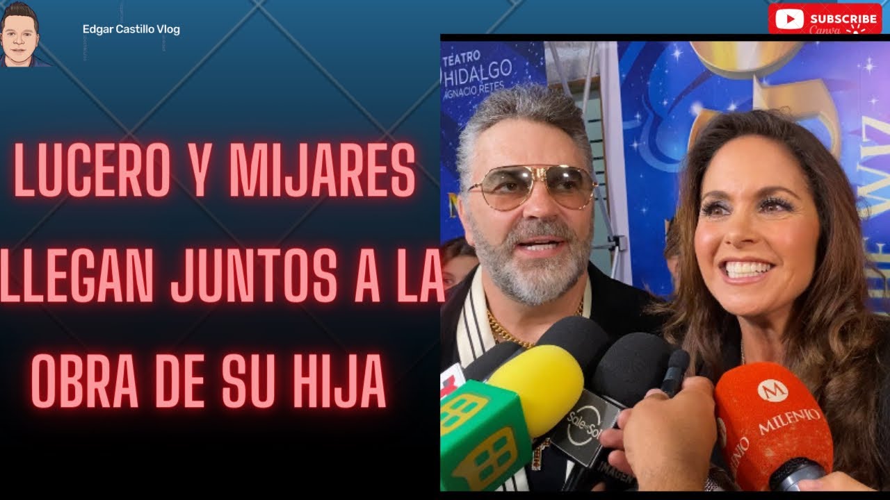LUCERO Y MIJARES MUESTRAN SU AMOR EN LA ALFOMBRA ROJA PARA SU HIJA LUCERITO