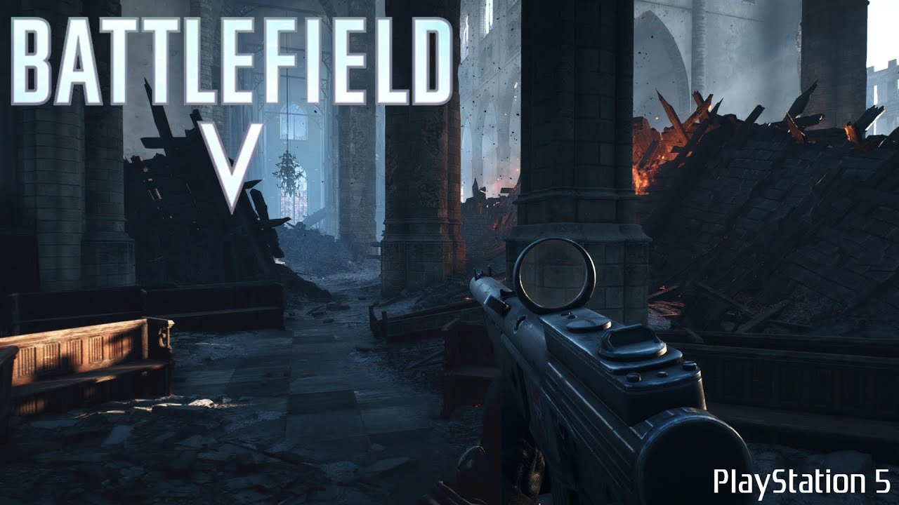 Игровой процесс на STURMTIGER/STURMGEWEHR 1-5 в BATTLEFIELD V (без комментариев)