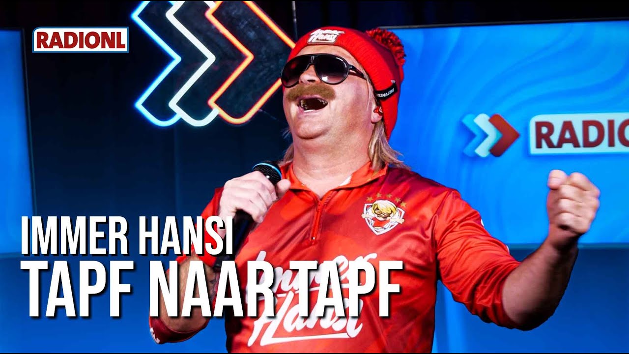 Immer Hansi - Tapf Naar Tapf (LIVE bij RADIONL)