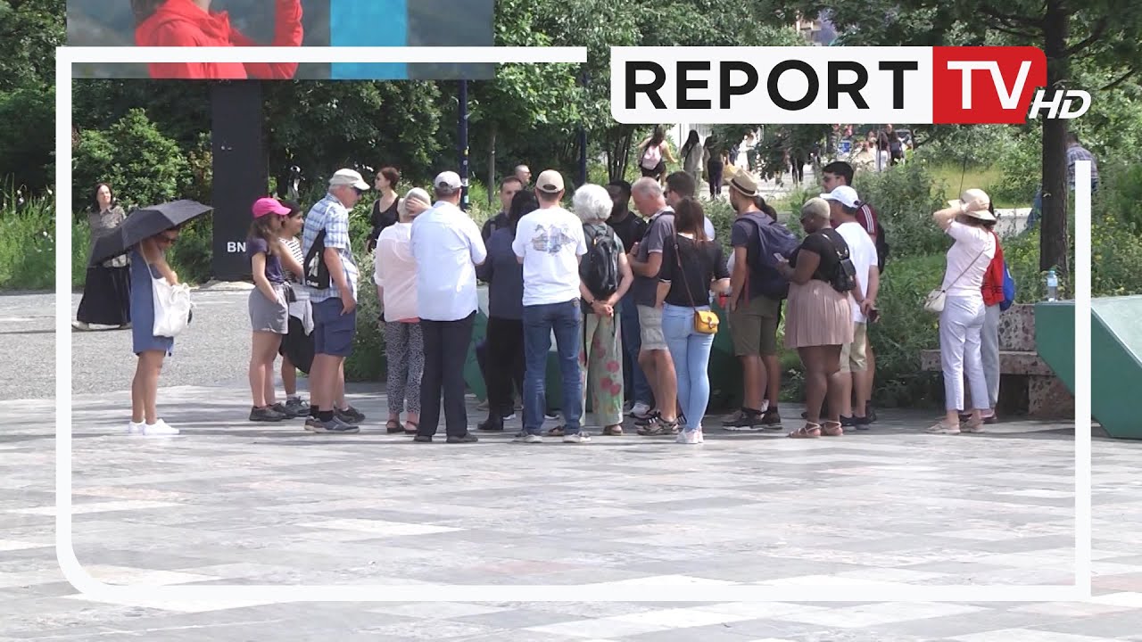 Report TV -Shqip&euml;ria pret gjithnj&euml; e m&euml; shum&euml; turist&euml;! Gati 1 milion&euml; t&euml; huaj hyn&euml; vet&euml;m n&euml; qershor!