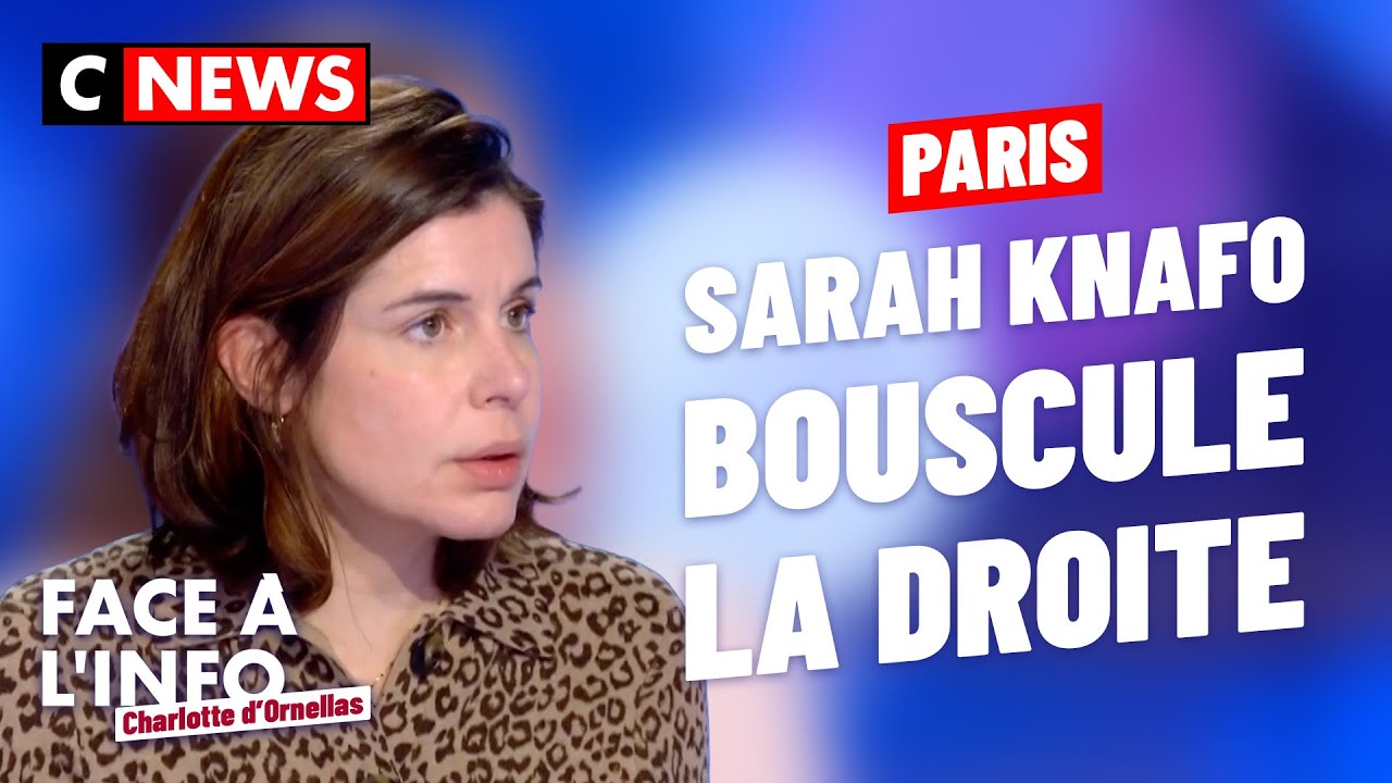 Paris : Sarah Knafo bouscule la droite