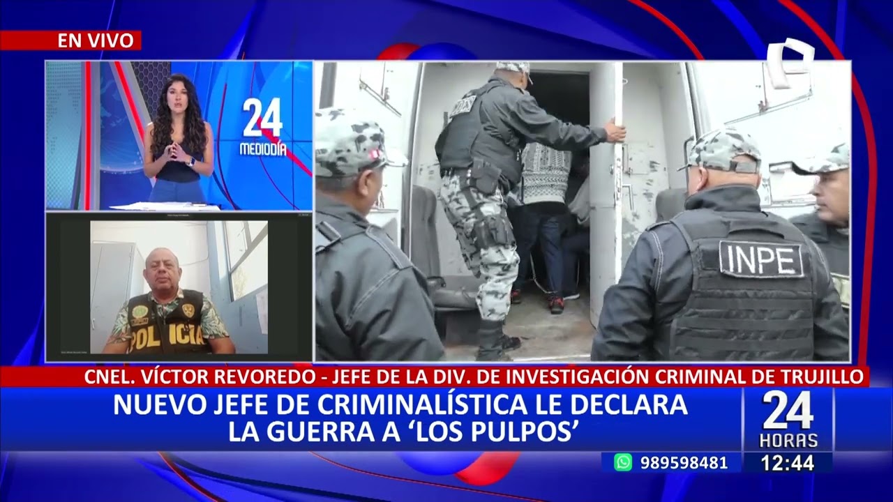 Coronel Revoredo lanza advertencia a bandas criminales de Trujillo: “Los pondremos tras las rejas”