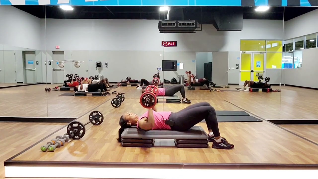 Chest workout Bodypump Style
