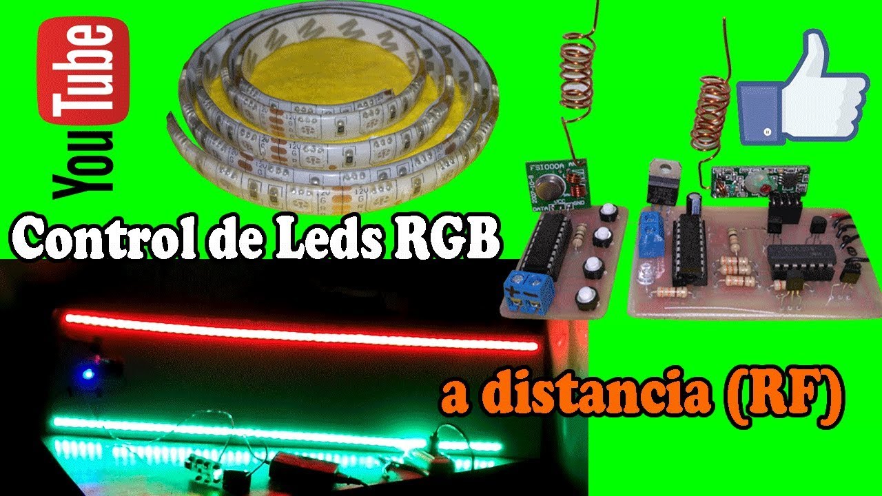 Como controlar tiras LED RGB a distancia | muy fácil