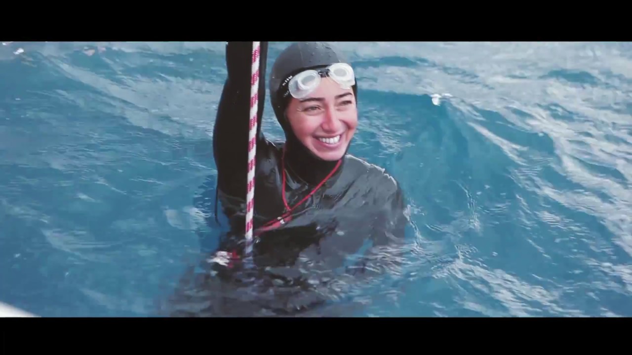 Salda G&ouml;l&uuml;'nde D&uuml;nya Dalış Rekoru! Freediving World Record in Salda Lake