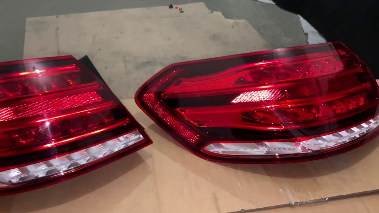 Mercedes-Benz W212 lift US to EU taillights conversion