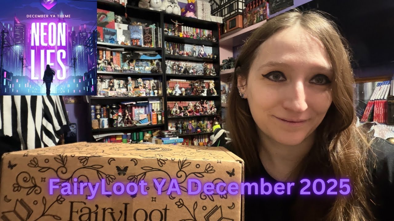 FairyLoot Young Adult, декабрь 2025, Neon Lies, распаковка