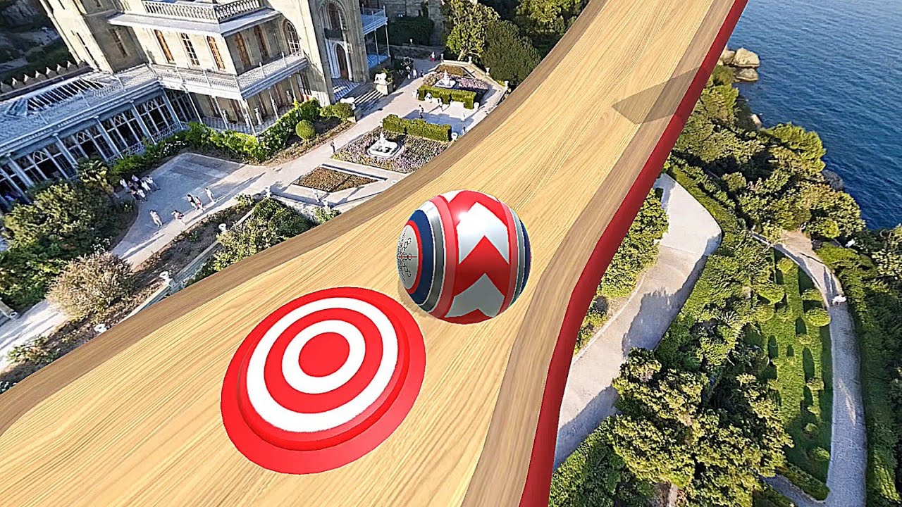 Rolling Balls 3D Sky Race 🌈 COMPLETE TOUR Gameplay Android iOS 💥 Nafxitrix Gaming
