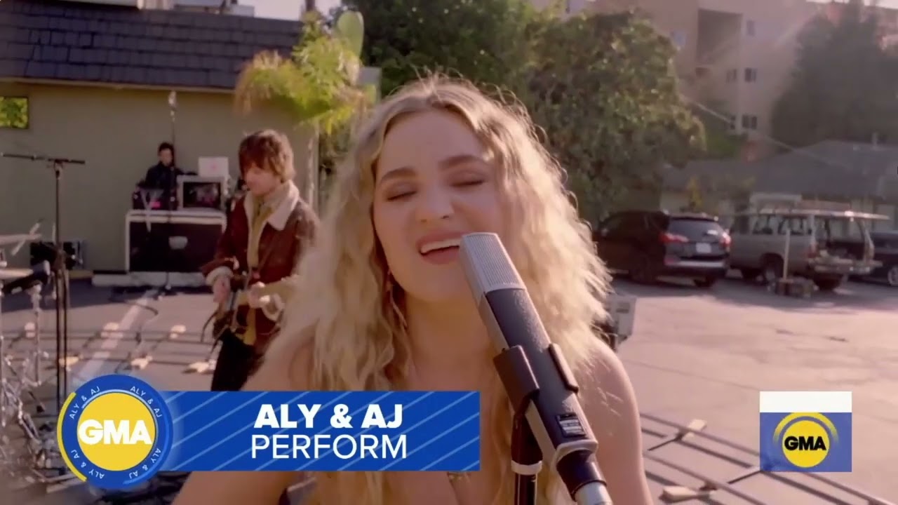 Aly & AJ - Pretty Places (Live on GMA)