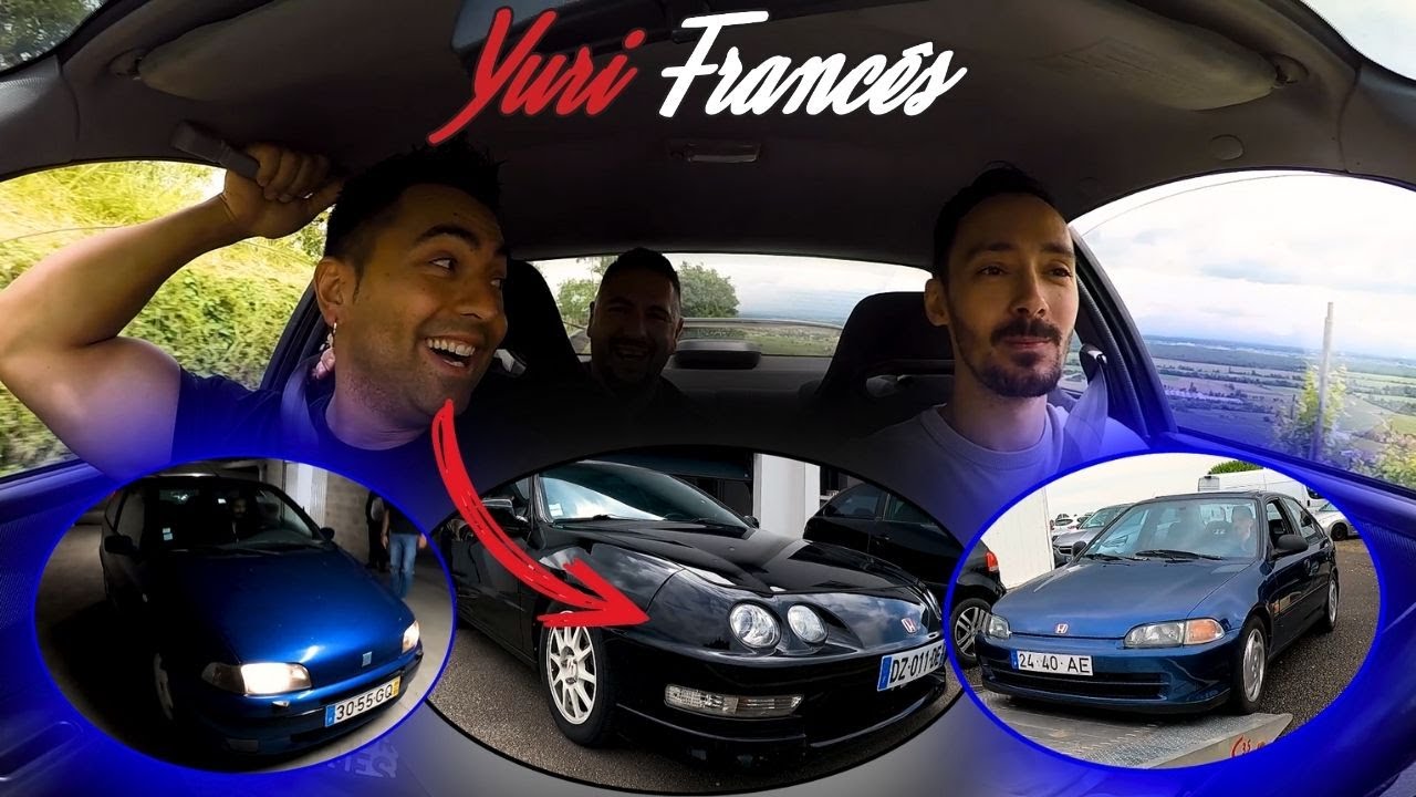 A FUNDO de INTEGRA TYPE R pela SERRA em FRANÇA e as Saudades do PUNTO GT !!!!!