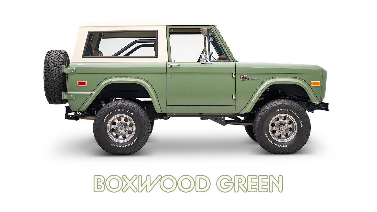 Classic Ford Broncos Presents - Boxwood Green
