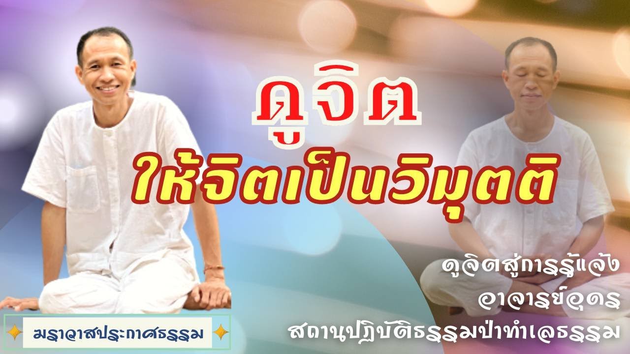 EP.136 ดูจิตให้จิตเป็นวิมุตติ | อาจารย์อุดร | ฆราวาสประกาศธรรม