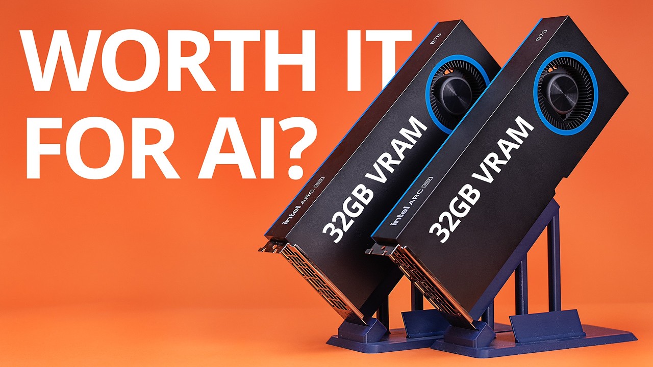 Dual Intel Arc Pro B70 GPUs&hellip; Worth It for AI Workflows?